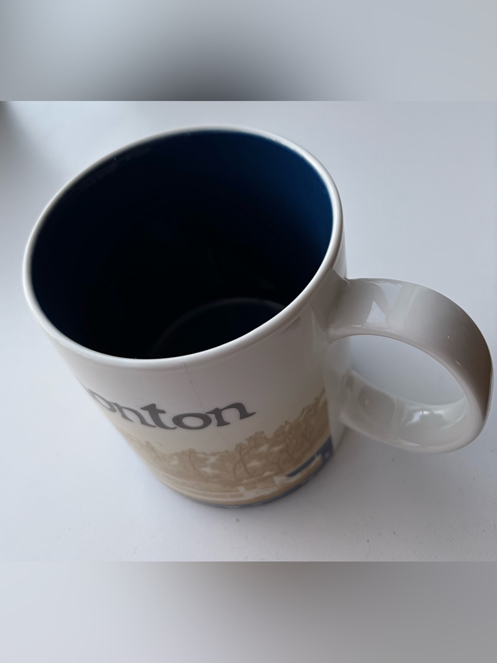 Rare Starbucks Edmonton Mug 2009 Global Icon Series AS-IS Read Condition - Picture 3 of 8